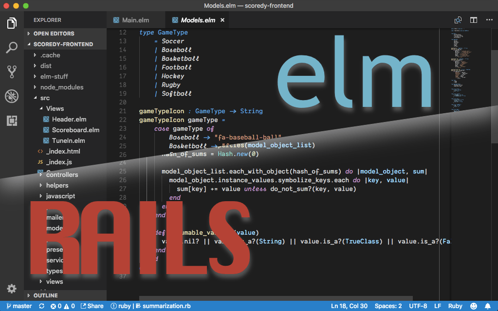 Changing Dev Stacks: Ruby on Rails to Elm on Feathers